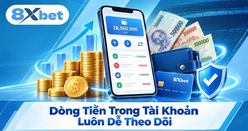 Dòng Tiền Trong Tài Khoản Luôn Dễ Theo Dõi